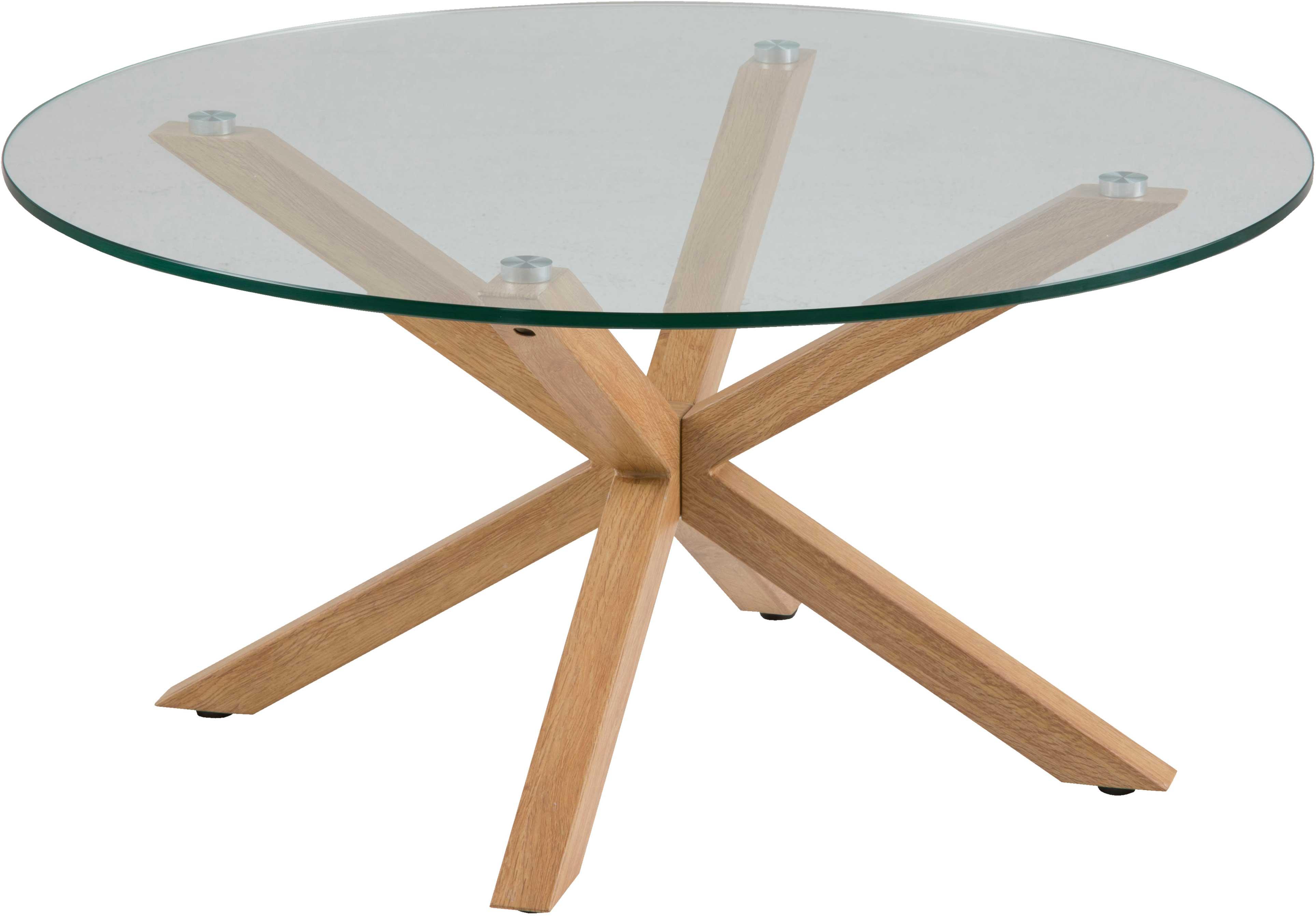 Actona Couchtisch Hennie ø82cm - Eiche Nachbildung 0000074037