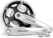 Miranda Kurbel Alfa 3 8mm Kurbel 170mm 48 38 28T Silber