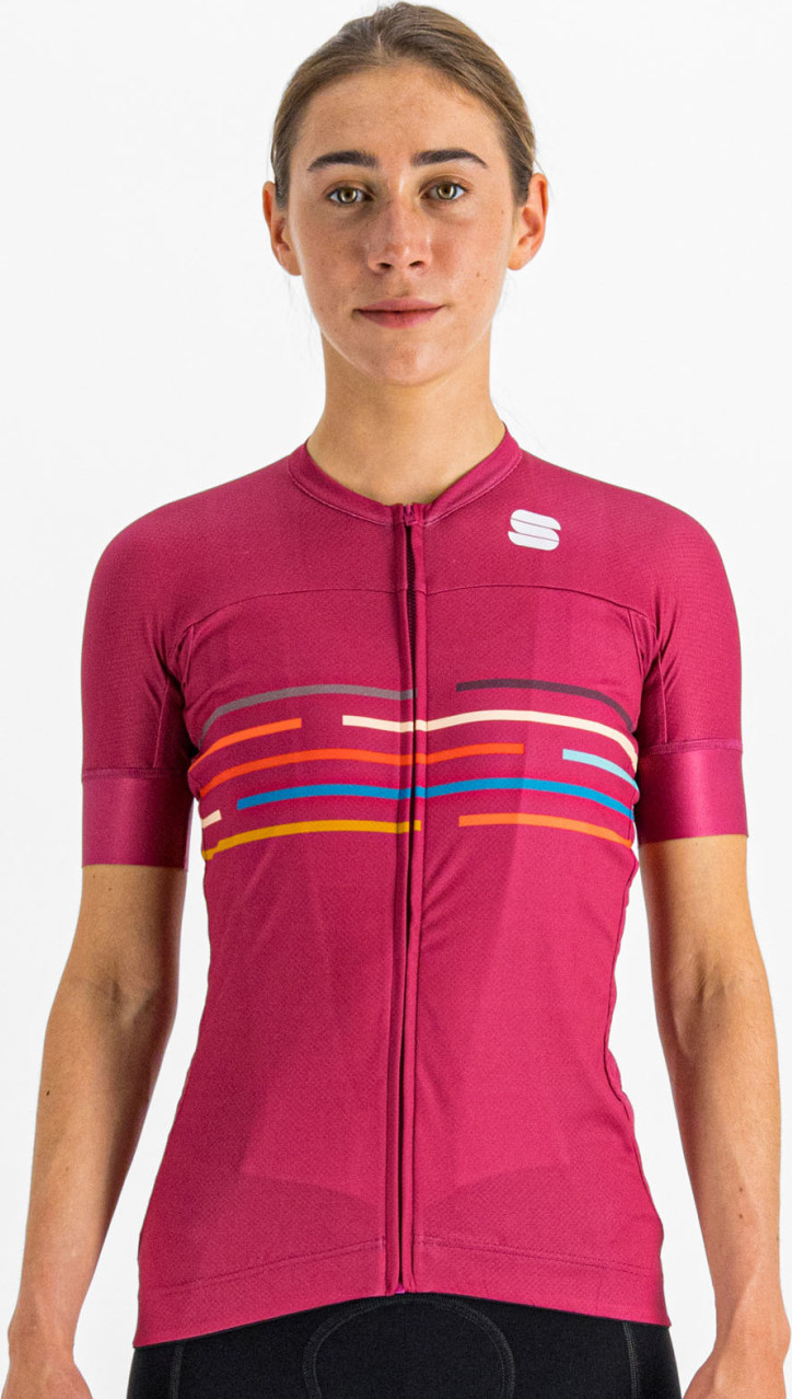 SPORTFUL Kurzarm Fahrradtrikot - VELODROME - Cyclamen S 1121032.543_S