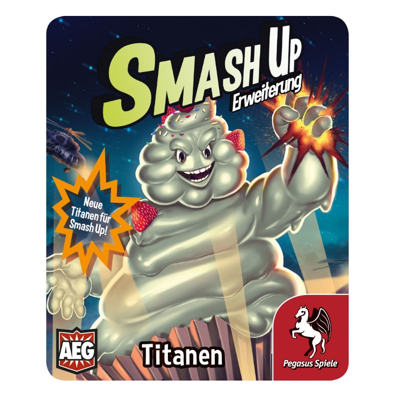 Pegasus Spiele 17285G - Titanen Flowpack für Smash Up (DE-Ausgabe)