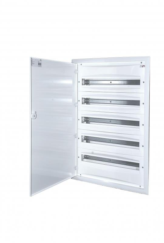 Eti Group Unterputz-Schaltanlage mit 5 Reihen und 24 Modulen 001101296 ETI