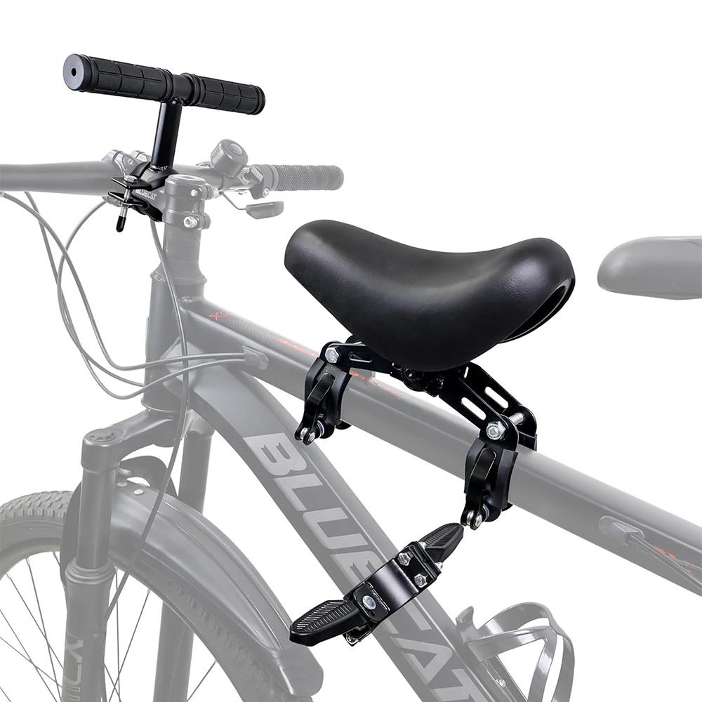 ZREE Fahrrad Kindersitz vorne Kinderfahrradsitz Fahrradsitz Rahmensitz mit Griff, geeignet für Kinder im Alter von 2-5 Jahren BA0875