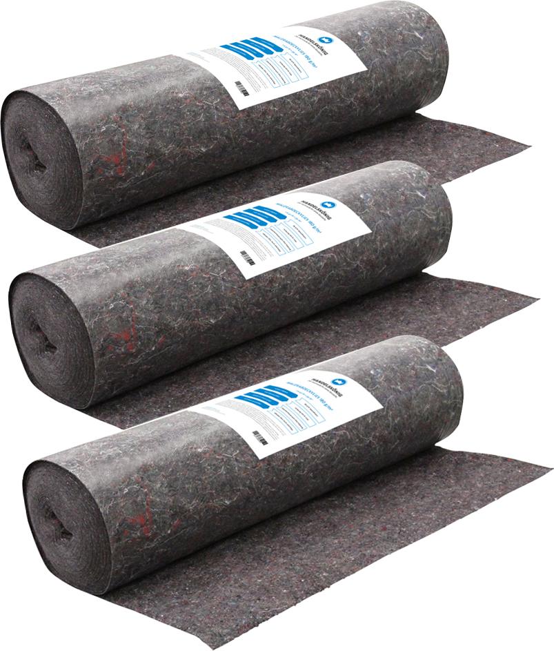HANDELSKÖNIG 3 Rollen Malerabdeckvlies 50 m² 180 g