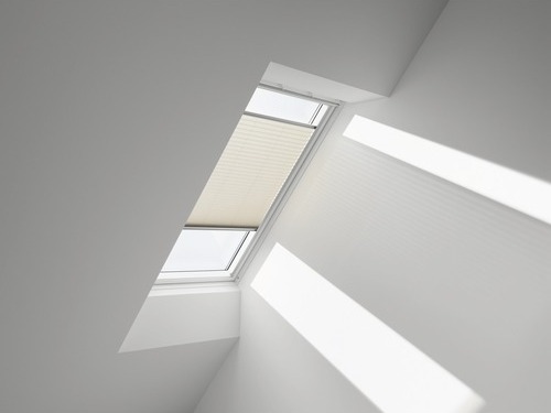 VELUX Plissee-Faltstore sand manuell FHL Y87 1259S