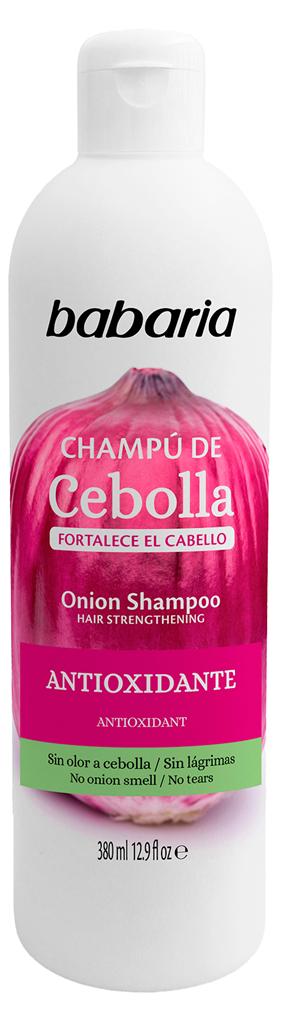 Babaria, Zwiebel, Haarshampoo, antioxidativ und stä rkend, 380 ml