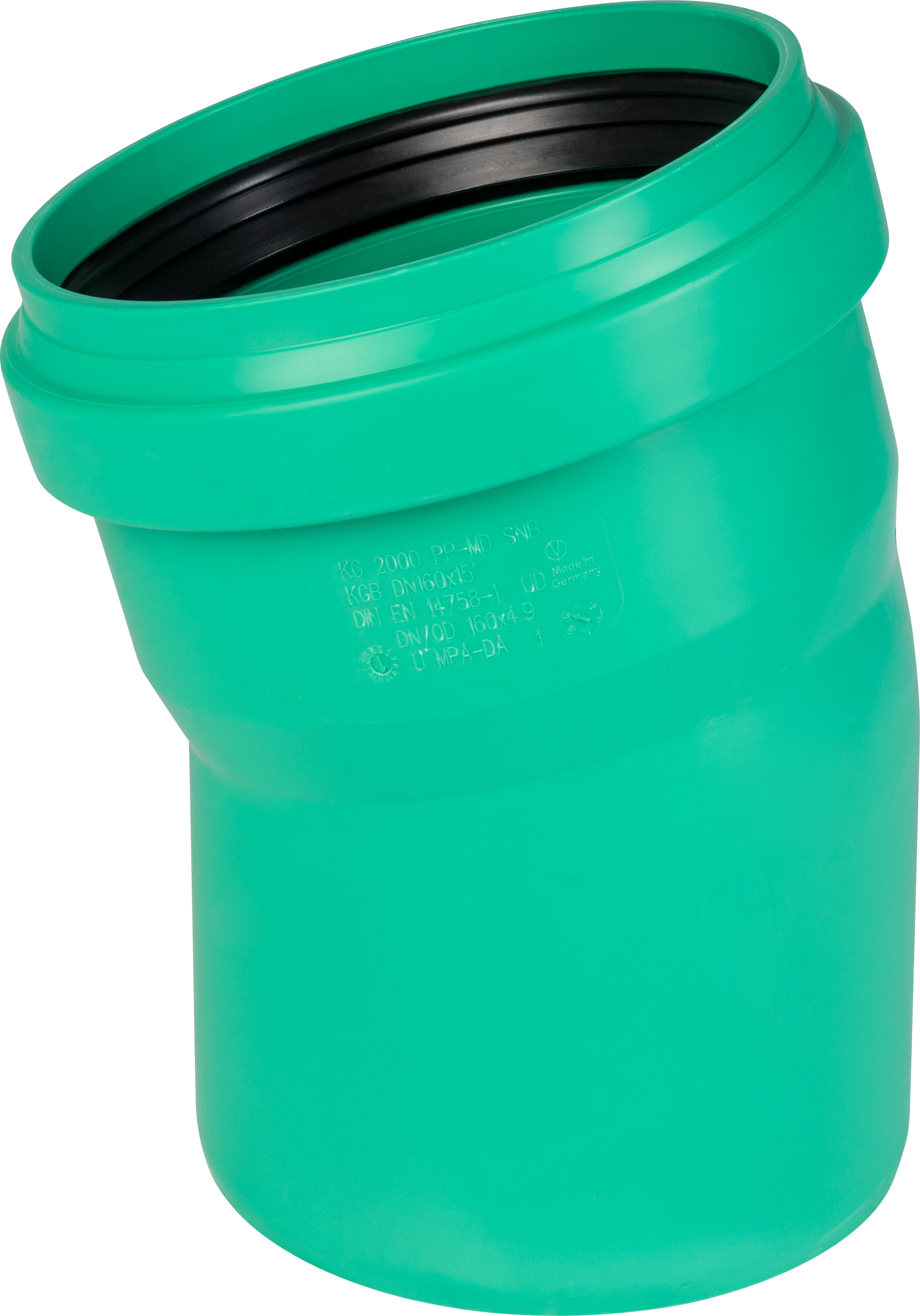 Ostendorf Kunststoffe Ostendorf KG2000 SN10 Bogen DN/OD 160 15 Grad 771500