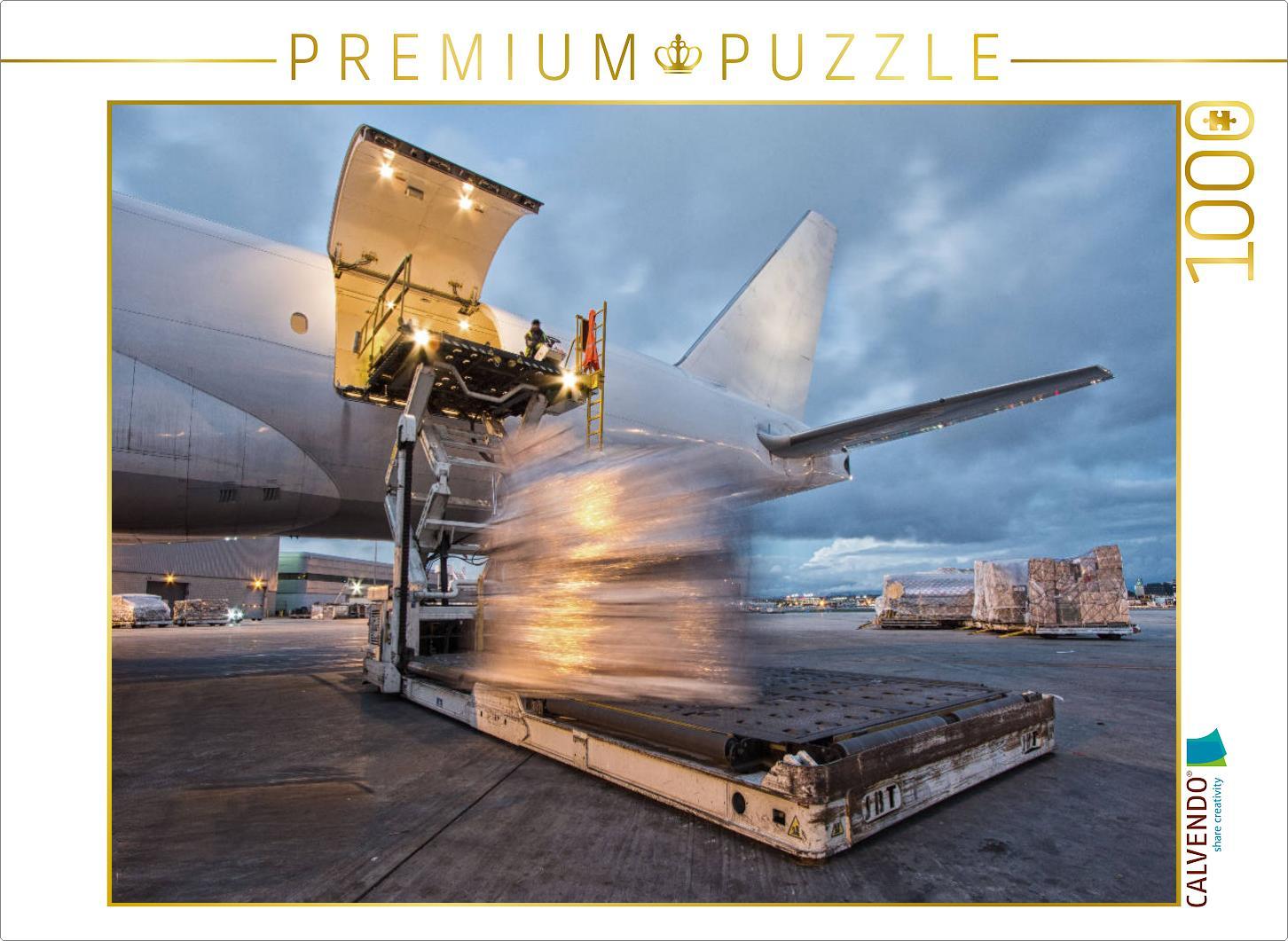 CALVENDO Puzzle LADEVORGANG | 1000 Teile Lege-Größe 64x48cm Foto-Puzzle für glückliche Stunden