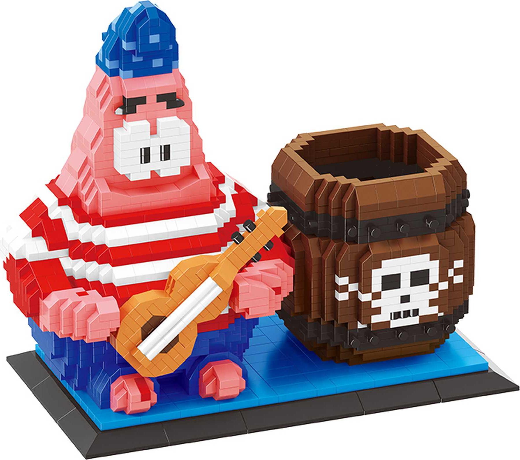 B-18447 - Pirat Patrick mit Fass (Balody)