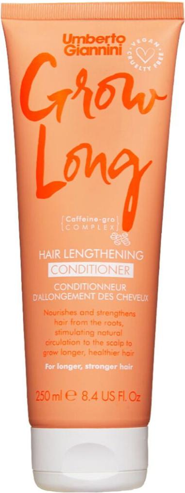 Umberto Giannini Grow Long Lengthening Conditioner Hydrate and Strengthen Vegan Cruelty Free 250ml Umberto Giannini Grow Long Hair Lengthening Conditioner 250ml