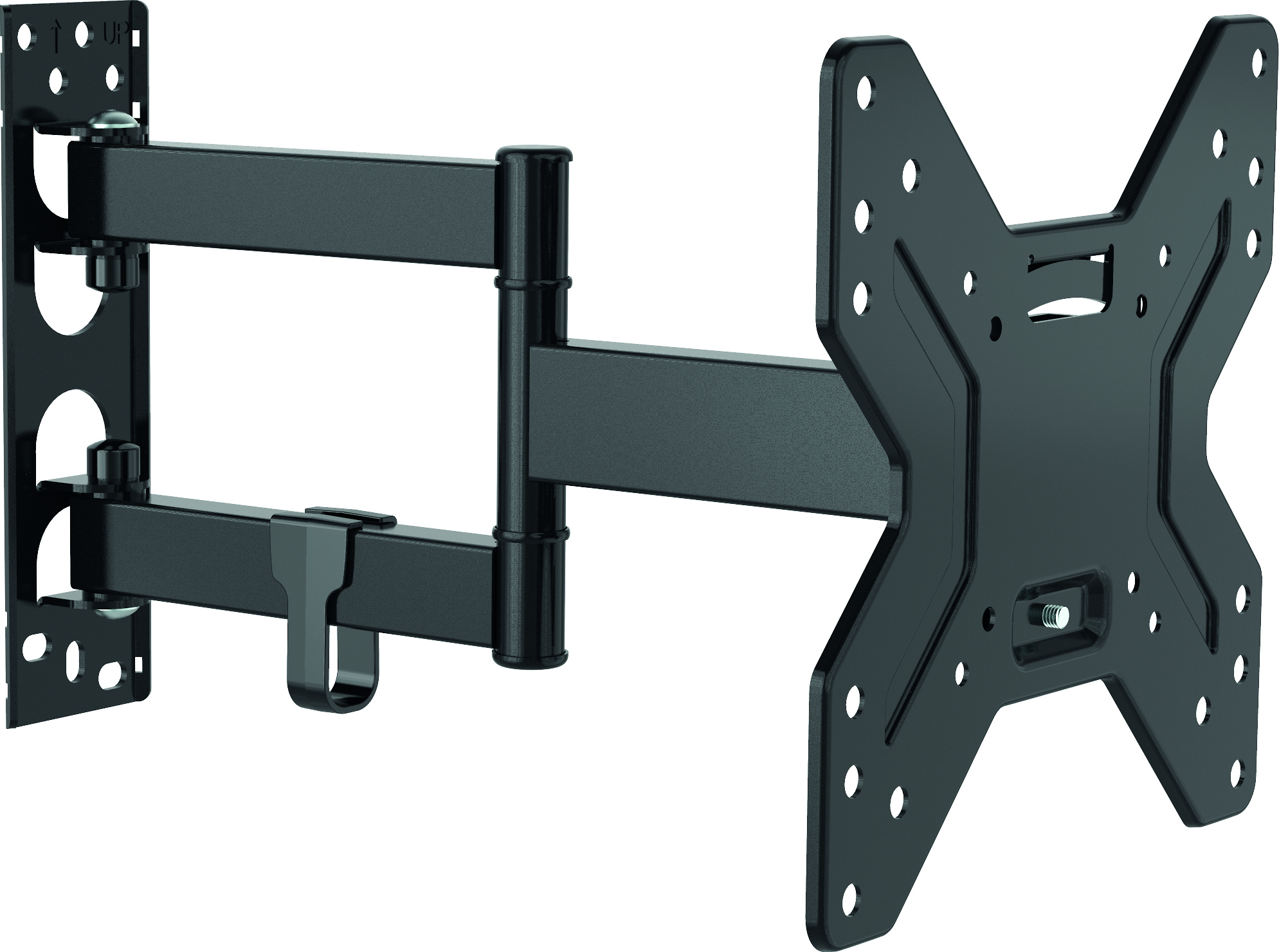 ECG LD 174201 | TV-Halter | Für LED / LCD | 17"- 42" | VESA: 75x75 bis 200x200 | Versatz von der Wand: 56-356 mm | Maximale Belastung: 25 kg |