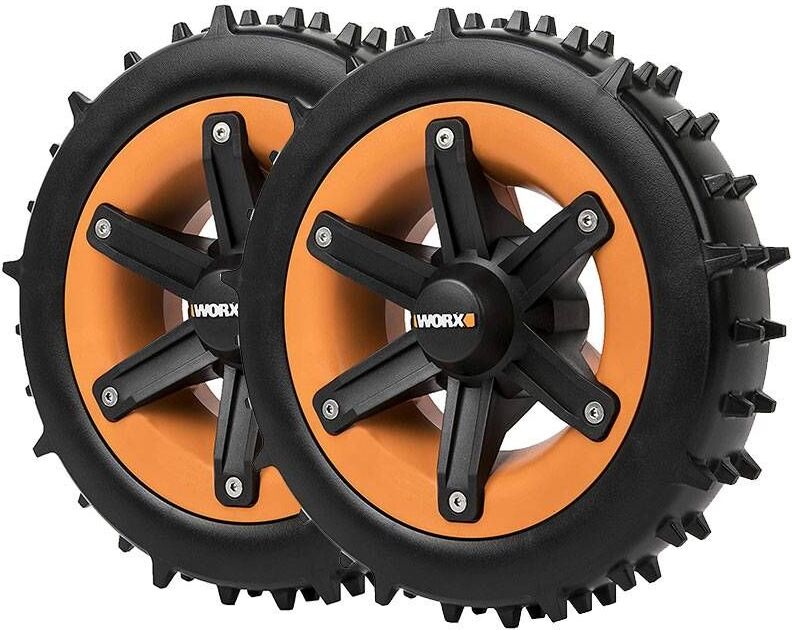 WORX WA0952 Landroid Super-Grip-Räder für optimale Rasenpflege