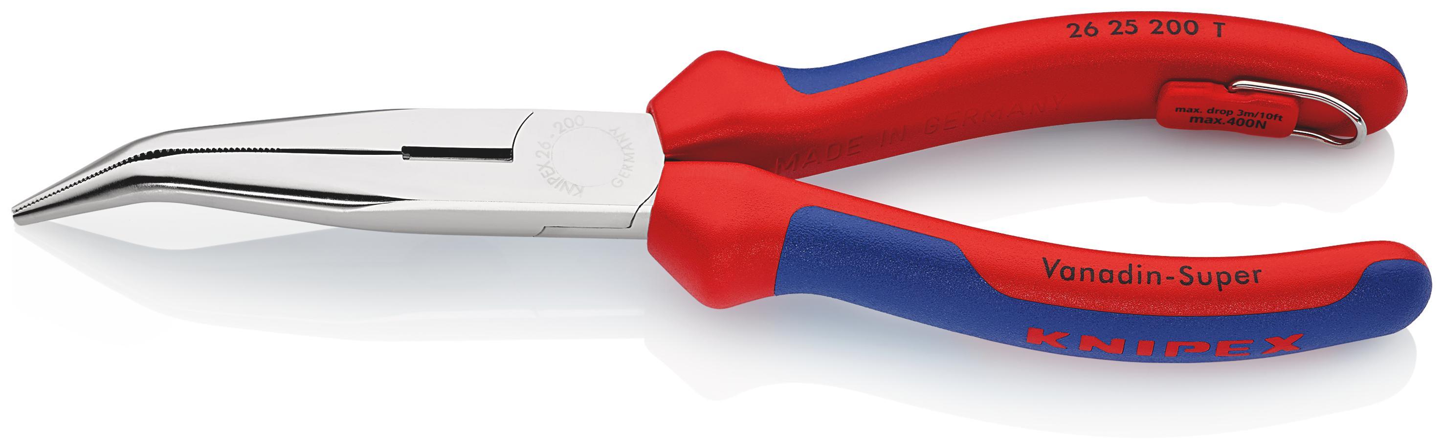 Knipex 200mm Knipex 200mm halbrunder Meißel mit Haken 26 25 200 T