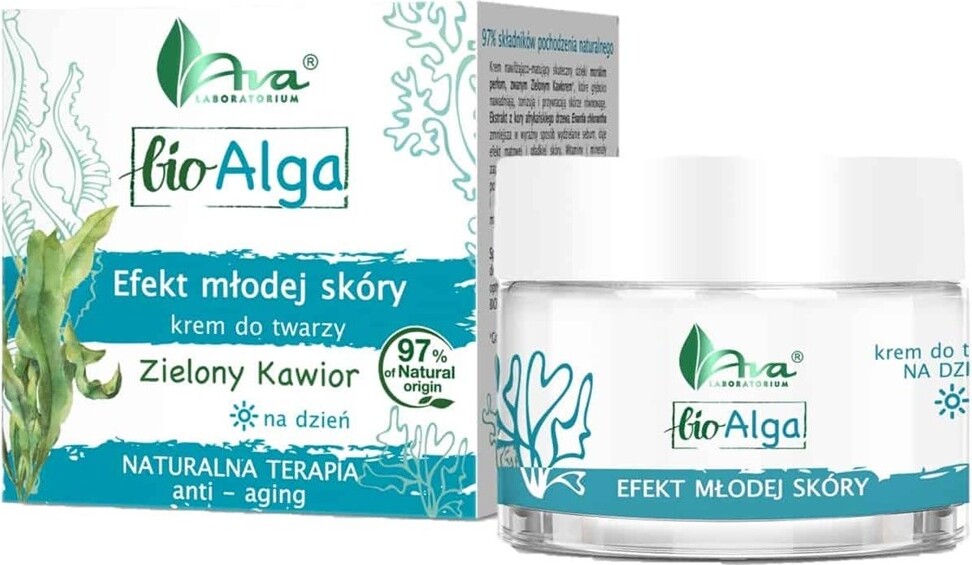 Ava Laboratorium Bio Alga Krem na dzie - efekt modej skóry, 50 ml