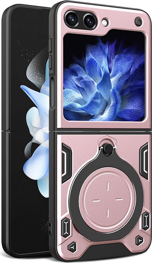 Techsuit CamGuard Pro zadný kryt pre Samsung Galaxy Z Flip 6 - Rose gold
