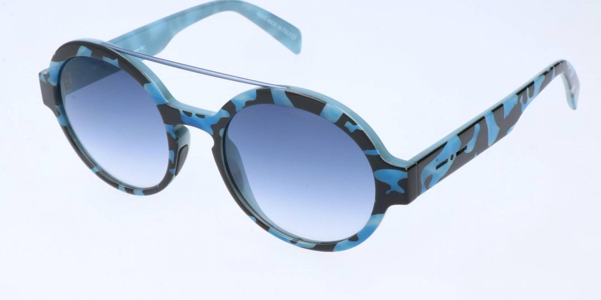 Italia Independent I I MOD. 0913 GLOSSY Camo sky led glossy 49/21/138 Uni Sonnenbrillen