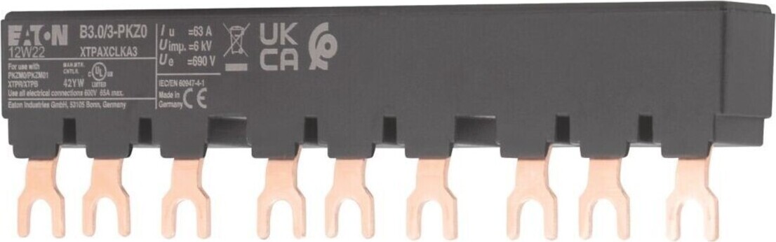 Eaton DREHSTROMSCHIENENBLOCK PKZM0 (B3.0/3-PKZ0 232289)