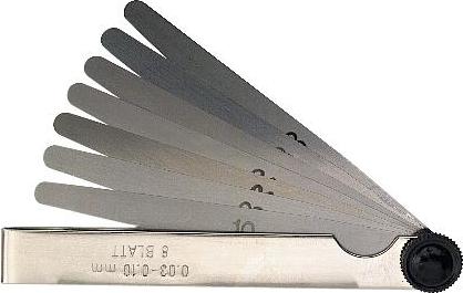 Plattenfühlerlehre Limit 20 Platten 0,10-2,00 mm