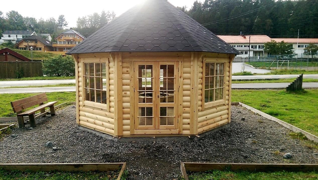 JV Möbel Grill Grillkota Hütte Grillhütte Haus Finnische Grills Grillhaus 14,90 m² Kota JVM4067282217072