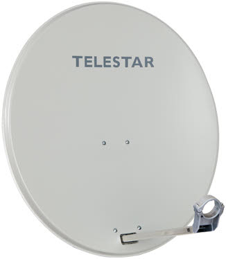 TELESTAR Digirapid 60 A lichtgrau Satellitenschüssel 60 cm 5109720-AB