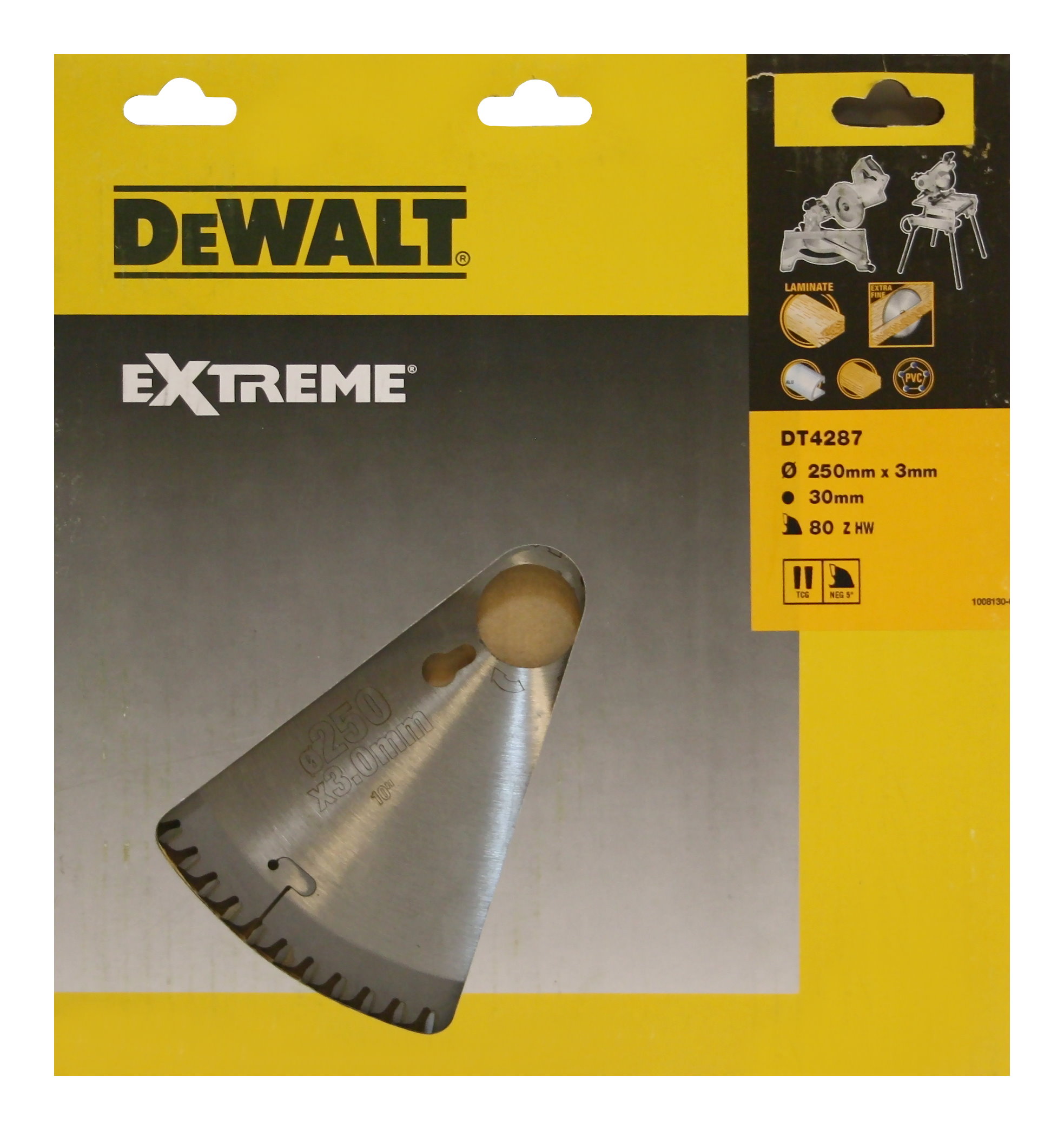 Dewalt Kreissäge 250X30Mmx80Z DT4287-QZ