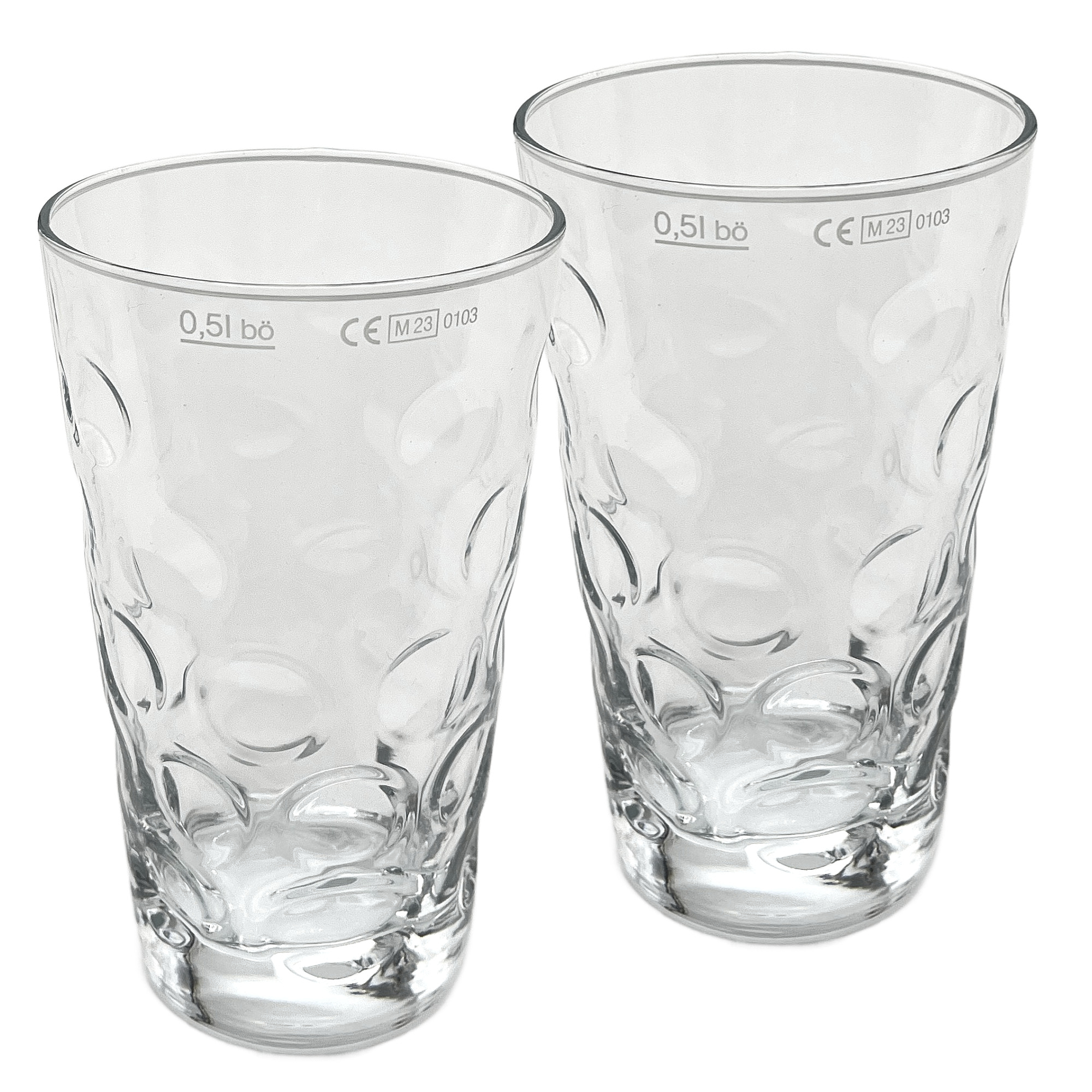 Böckling Glas 2 x Dubbeglas 0,5 Liter - Weinschorle Gläser, Schoppenglas, Pfalz Schorle Gläser, Pfälzer Dubbegläser 31-OJZH-QM5S
