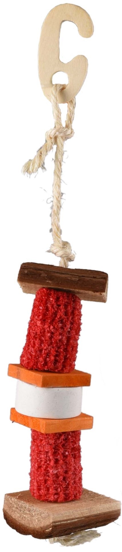 Flamingo Nagetier Spielzeug mico Aufhänger 29 cm Nagetier SCAN5400585128659