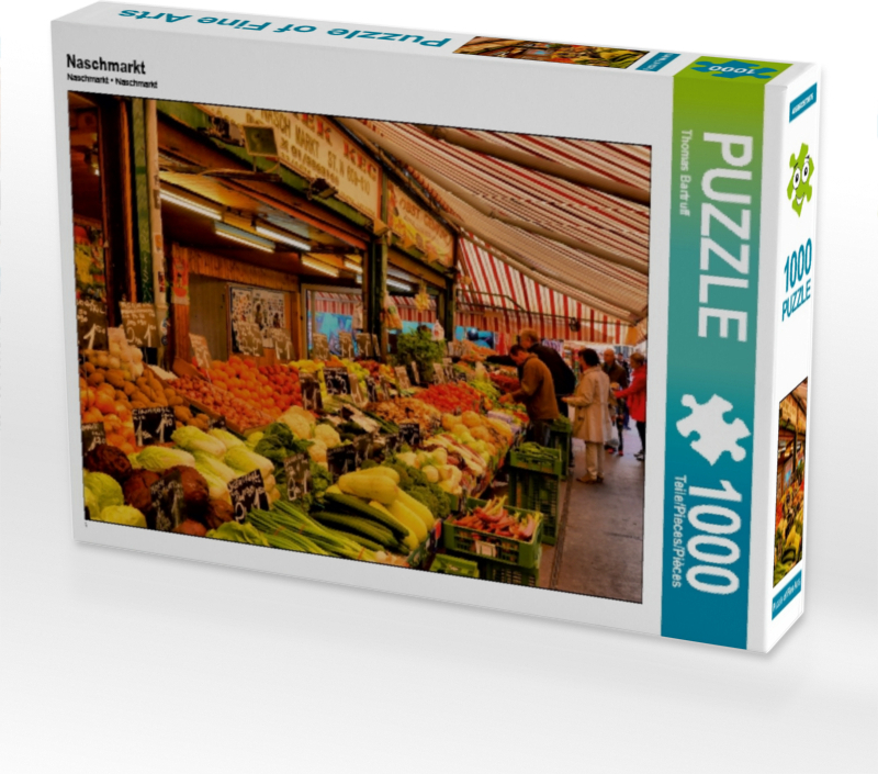 Calvendo Naschmarkt 1000 Teile Puzzle quer 640x480mm, Bartruff Thomas; 7345560