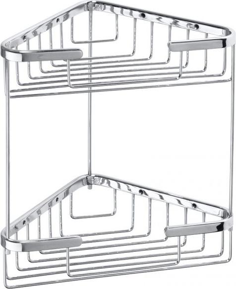 Seifenschale doppeltes Dreiecksgitter CYTRO aus Chrom 20x20x34cm BEMETA 102308132