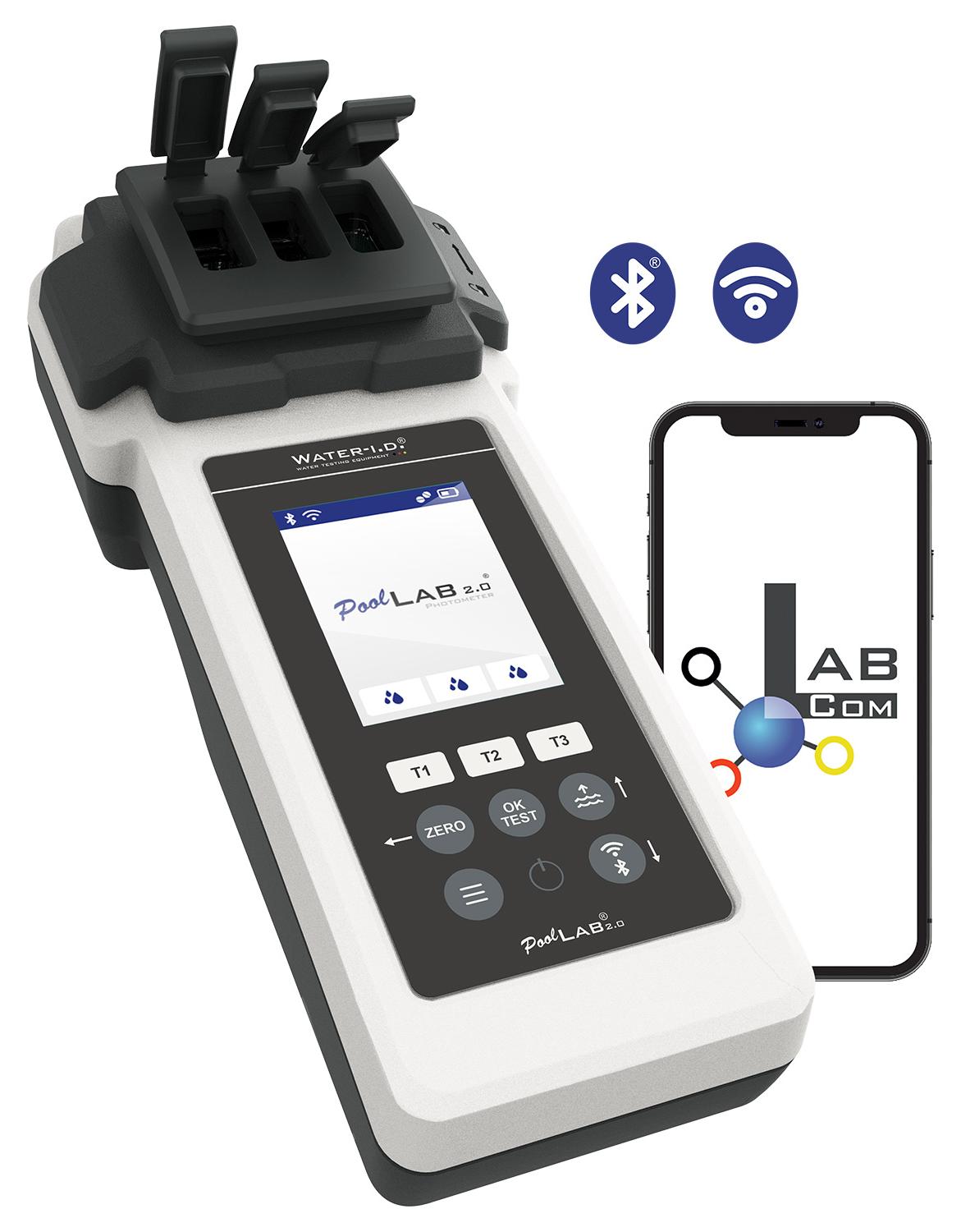 Water-id Water-I.D. PoolLab 2.0 Photometer Pooltester POL02