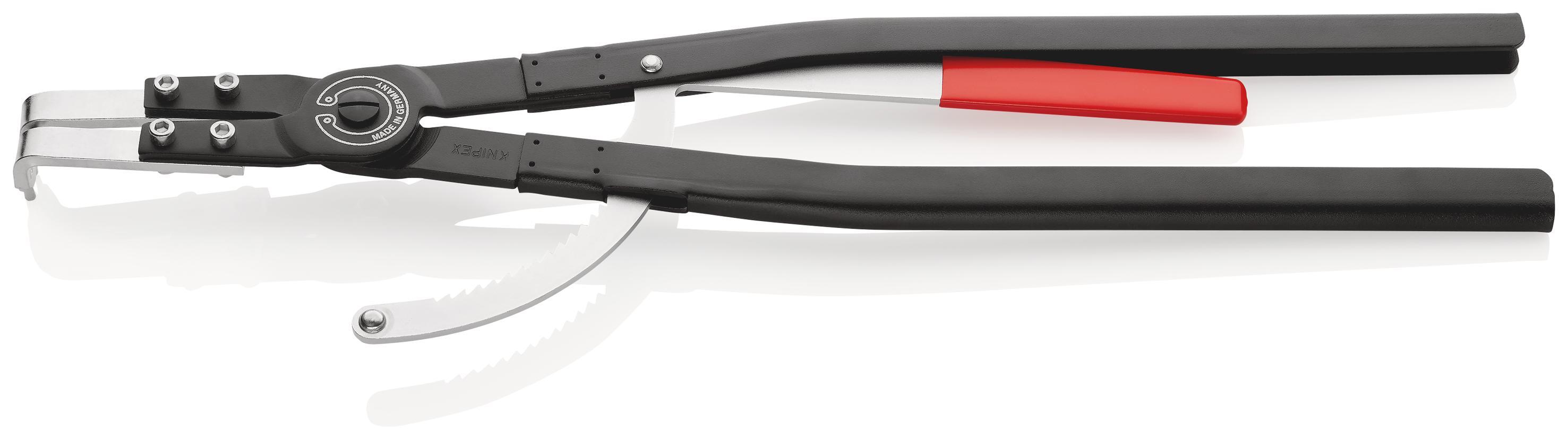 KNIPEX 44 20 J61 Sicherungsringzange für Innenringe in Bohrungen schwarz pulverbeschichtet 600 mm
