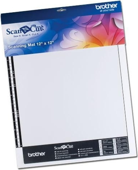 brother CAMATS12 Scanmatte für Schneideplotter Standardmatte 305 x 305 mm (12 x 12 Zoll) für 1 mm dickes Material 89 BT0103003