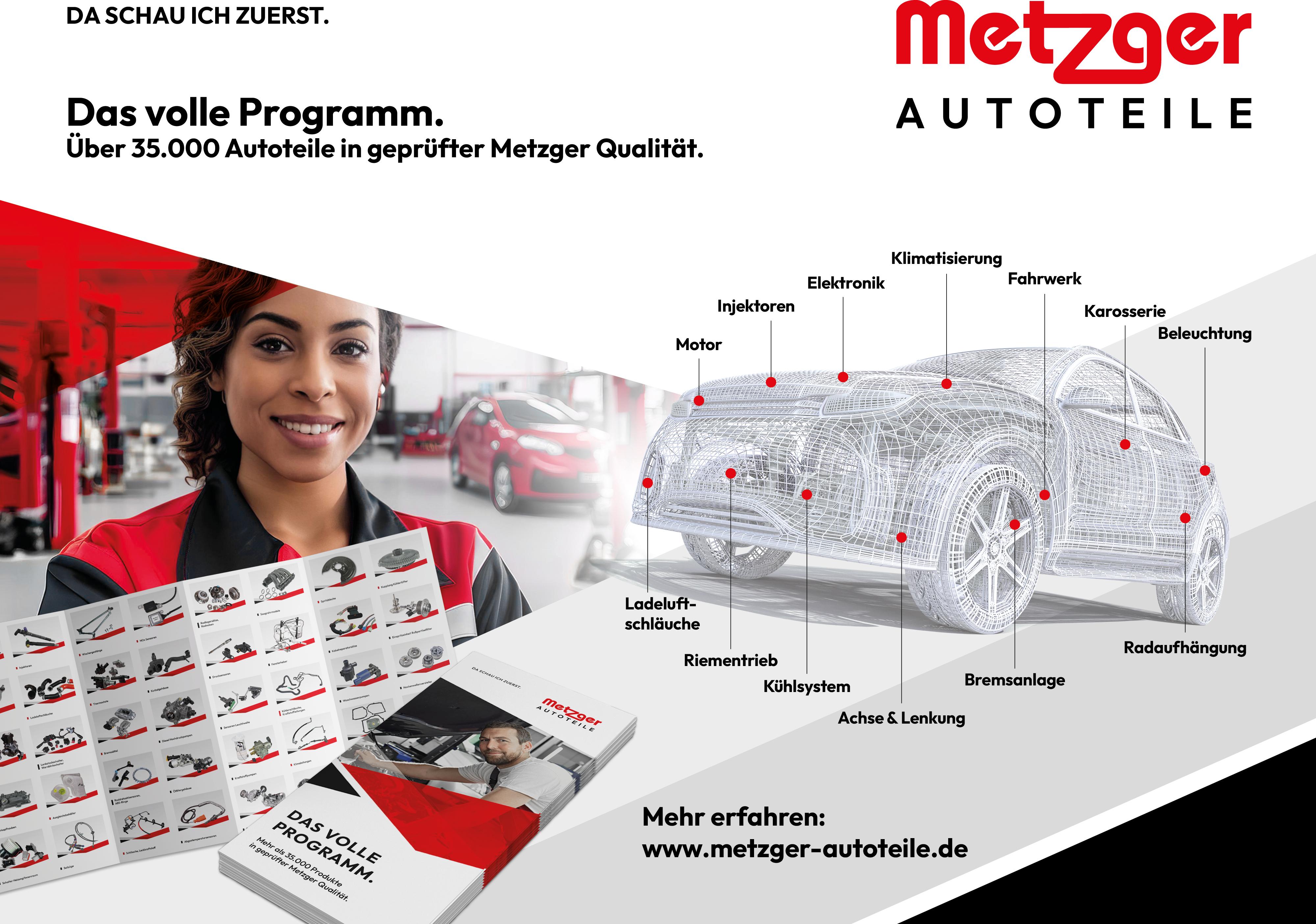 Metzger 2190093 Antriebsstange