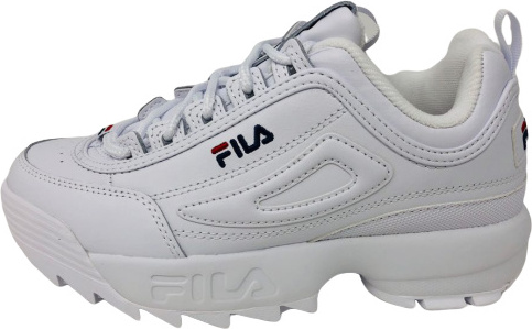 Fila Disruptor II Weiß Marine Rot Frauen LZU022