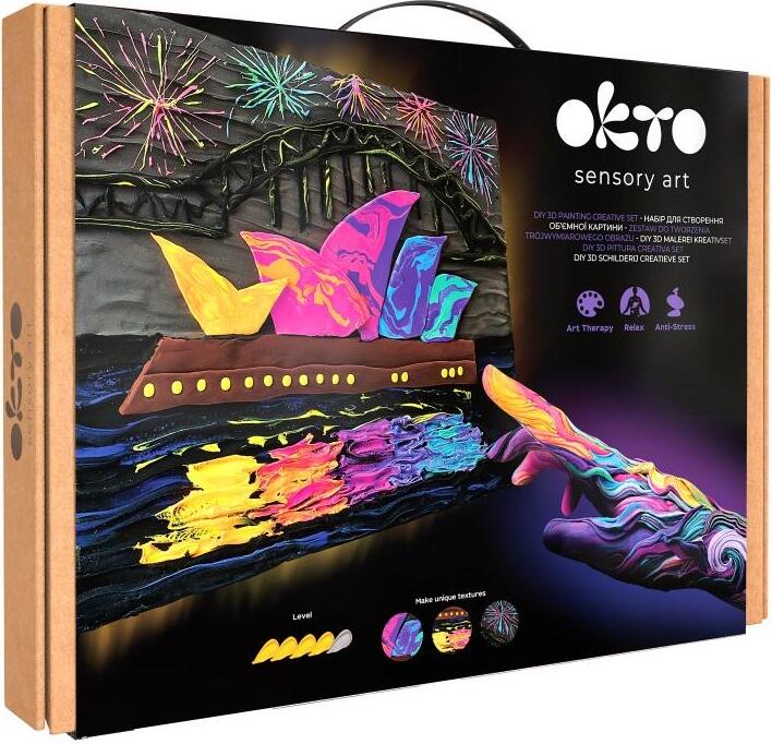 Schaumstoff Ton Okto Sydney Opera House 10039 Mehrfarbig 42 x 30 x 3 cm