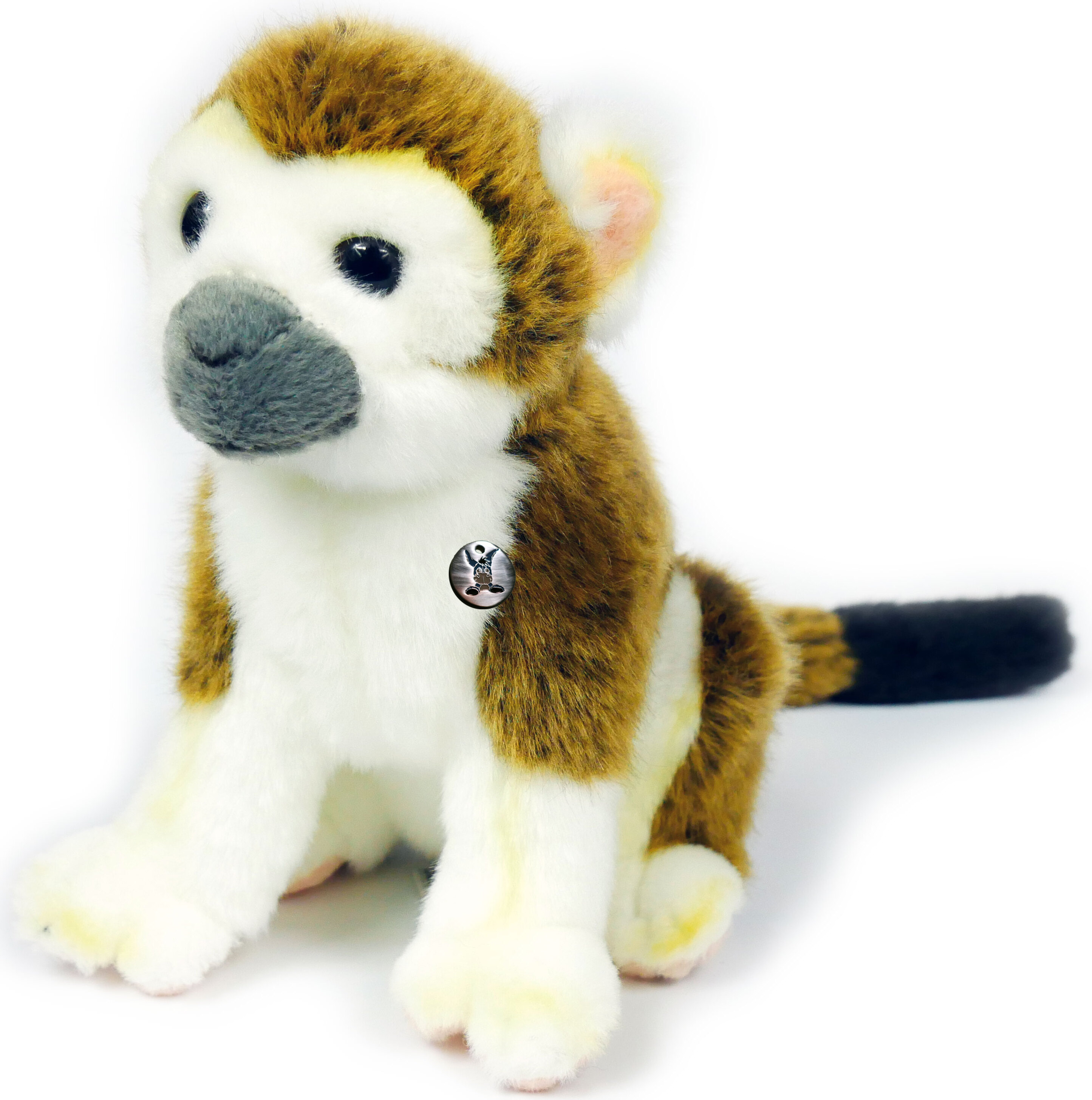 Kuscheltiere*biz Affe Kuscheltier Totenkopfäffchen Plüschtier 18 cm * DAFFY KT531376