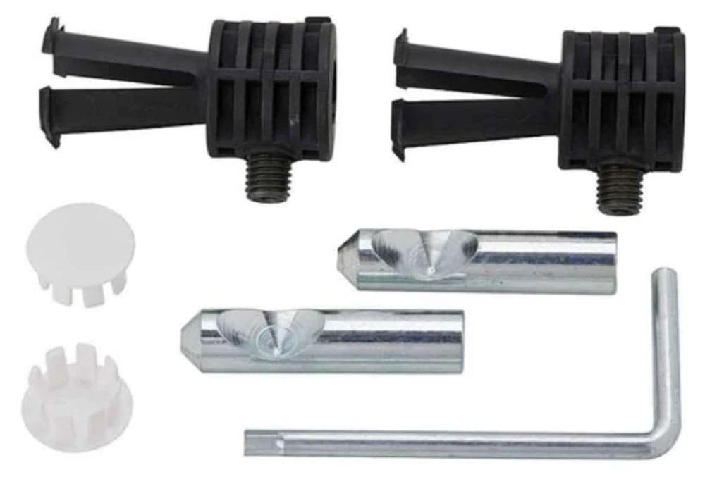 Fischer WB9N Versteckter Spezial-Halter für Wand-WC und Bidet