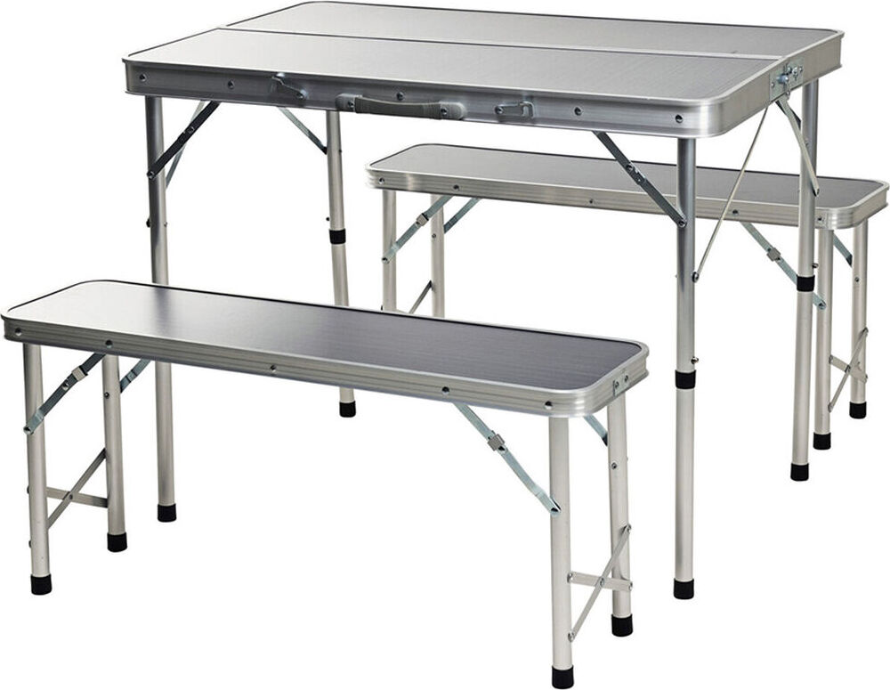 Tisch-Set mit 2 Stühlen Redcliffs 90 x 60 x 70 cm Grau (3 Stücke)