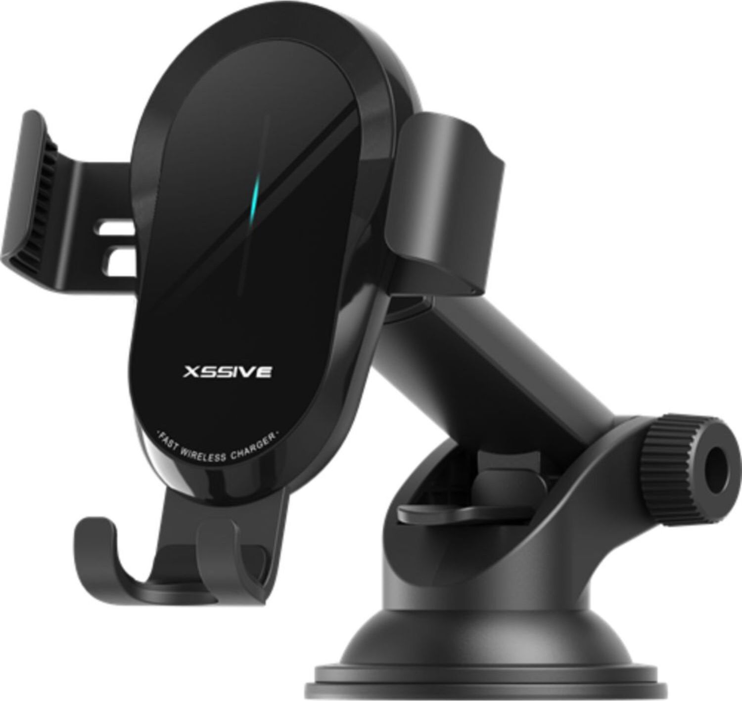 15W bezdrôtová nabíjačka ako zámok do auta 360° otočný držiak do auta