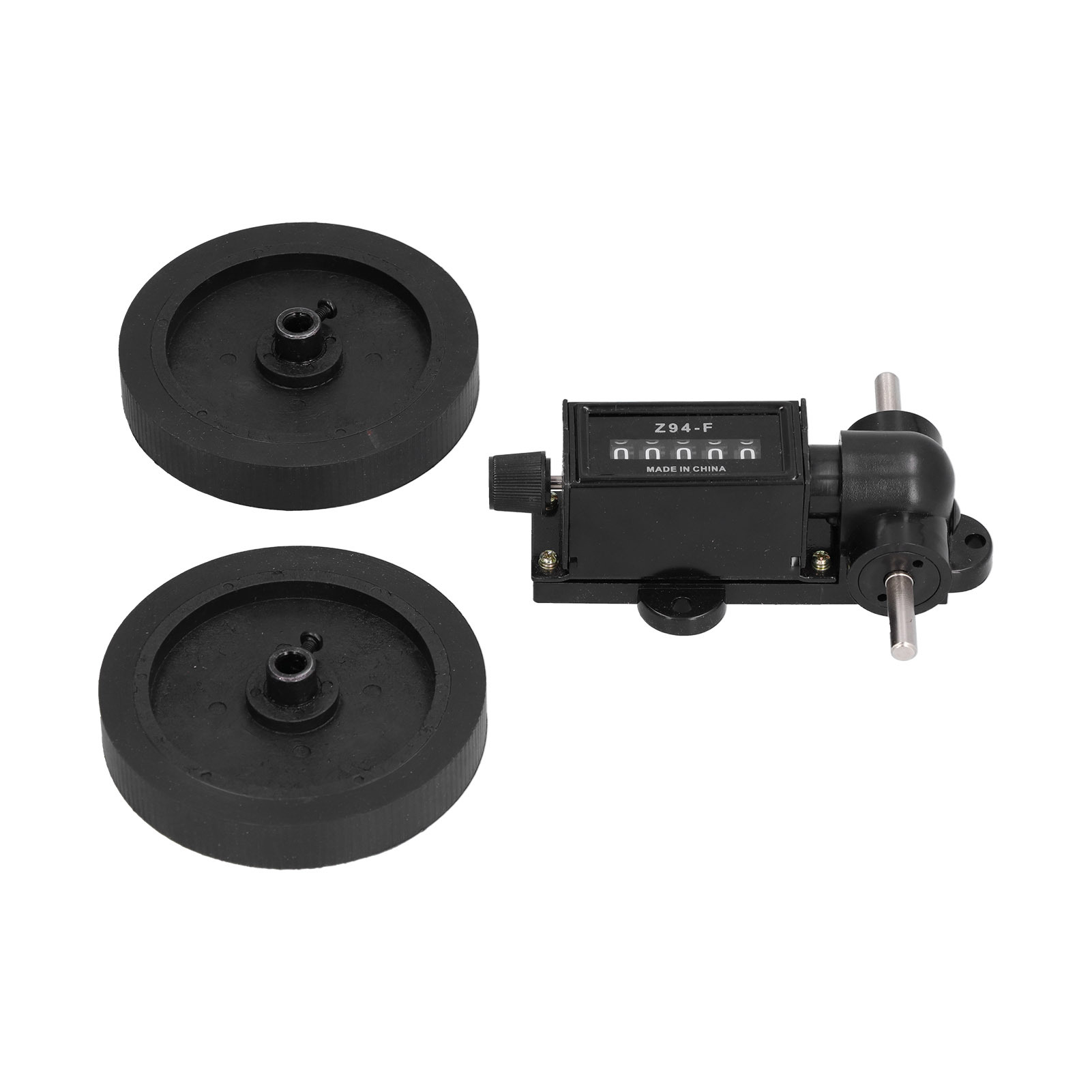 Cocosity Mechanischer Längenmesser,Rollenlängenzähler,Rollentyp-Längenzähler,Rollenlängenzähler,Mechanischer Längenzähler,5-stelliger Längenmesser