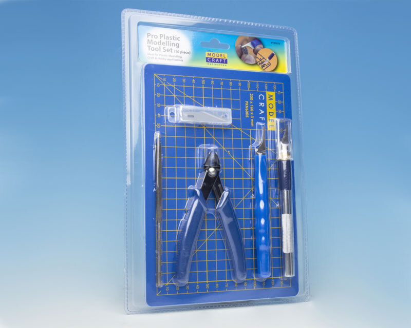 Modelcraft Werkzeuge für Plastikmodelle (10-teiliges Set) 444221