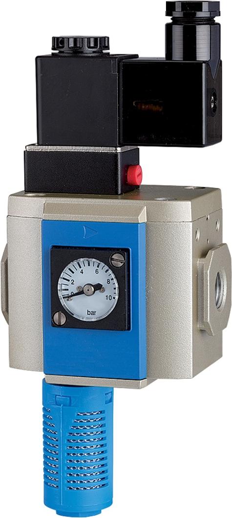 Riegler 3/2-Wege-Anfahrventil »G«, 230 V AC / 50 Hz, BG 300, G 1/2 GA 13.1