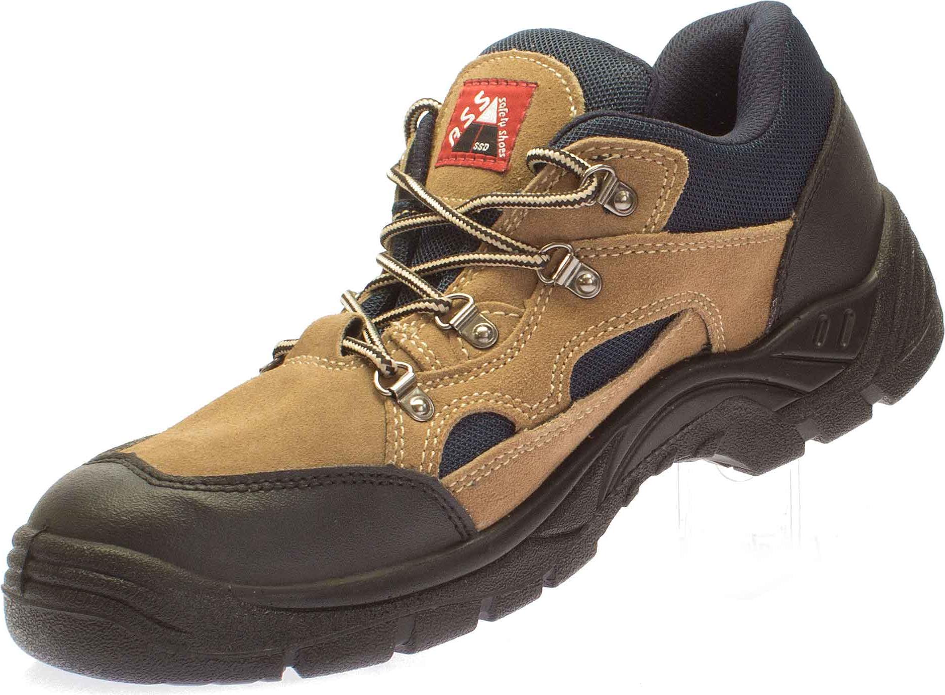 SSD Sicherheitsschuhe SSD Sicherheitsschuh Arbeitsschuhe Herren Arbeit Schuhe S1p Stahlkappe Braun 47 1340
