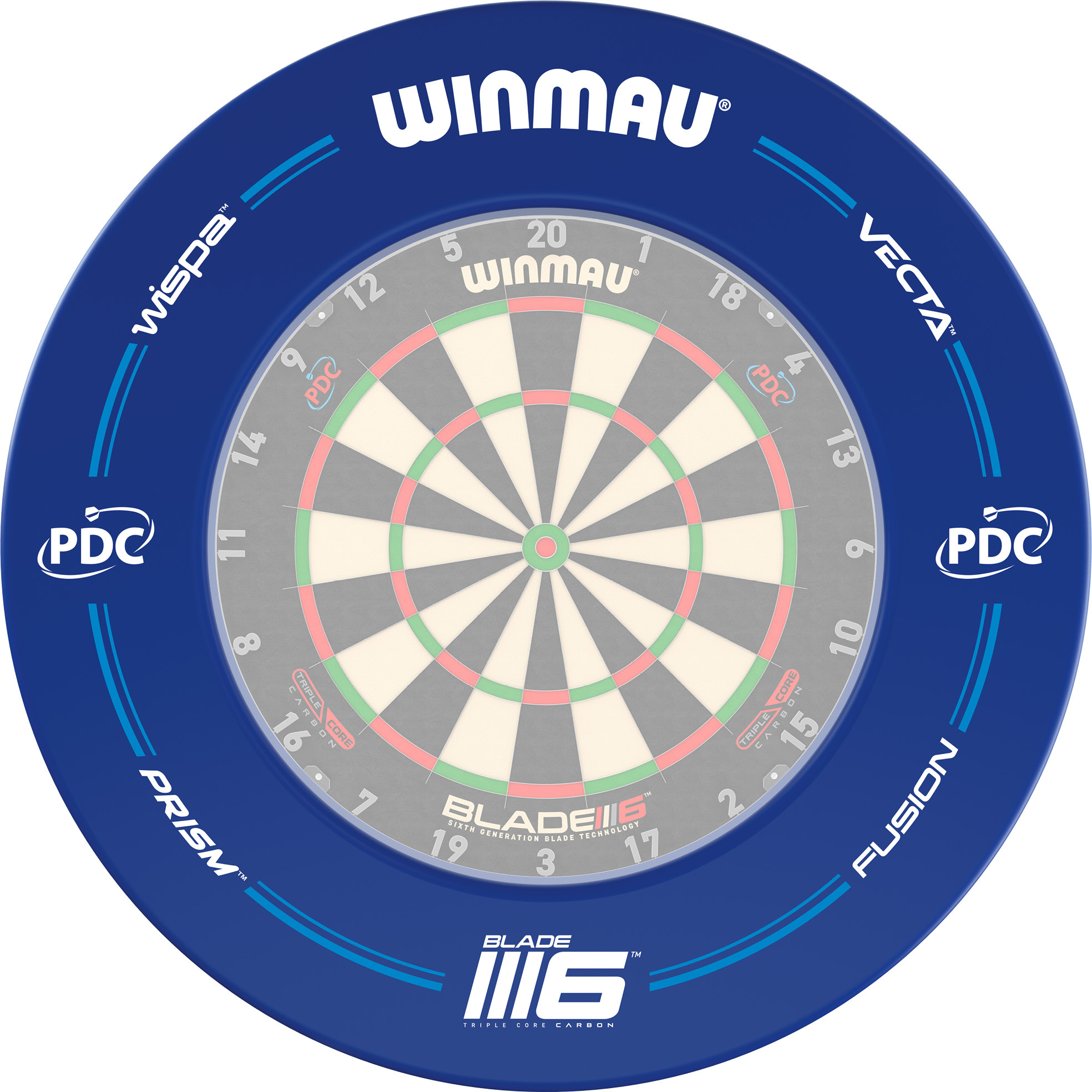 Winmau Surround (Dart-Catchring) PDC Blau 8077.25