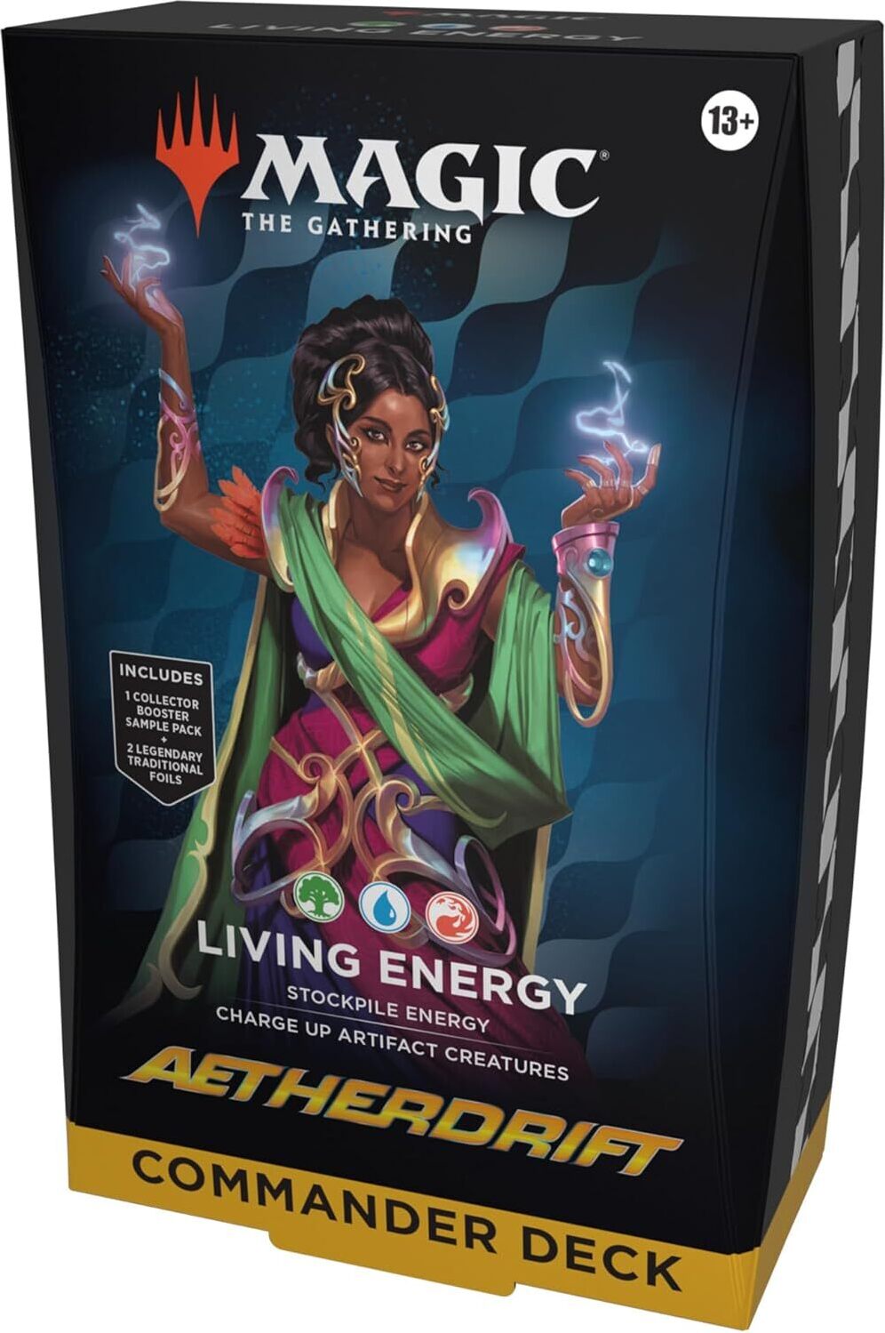 Magic The Gathering Magic: The Gathering Aetherdrift Commander Deck Living Energy - Englisch