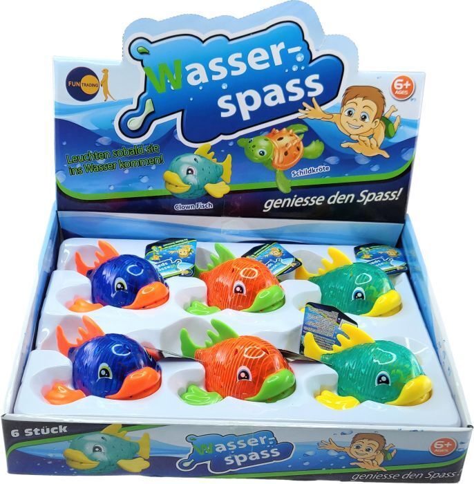 Fun Trading Wassertiere leuchtend sortiert 4973