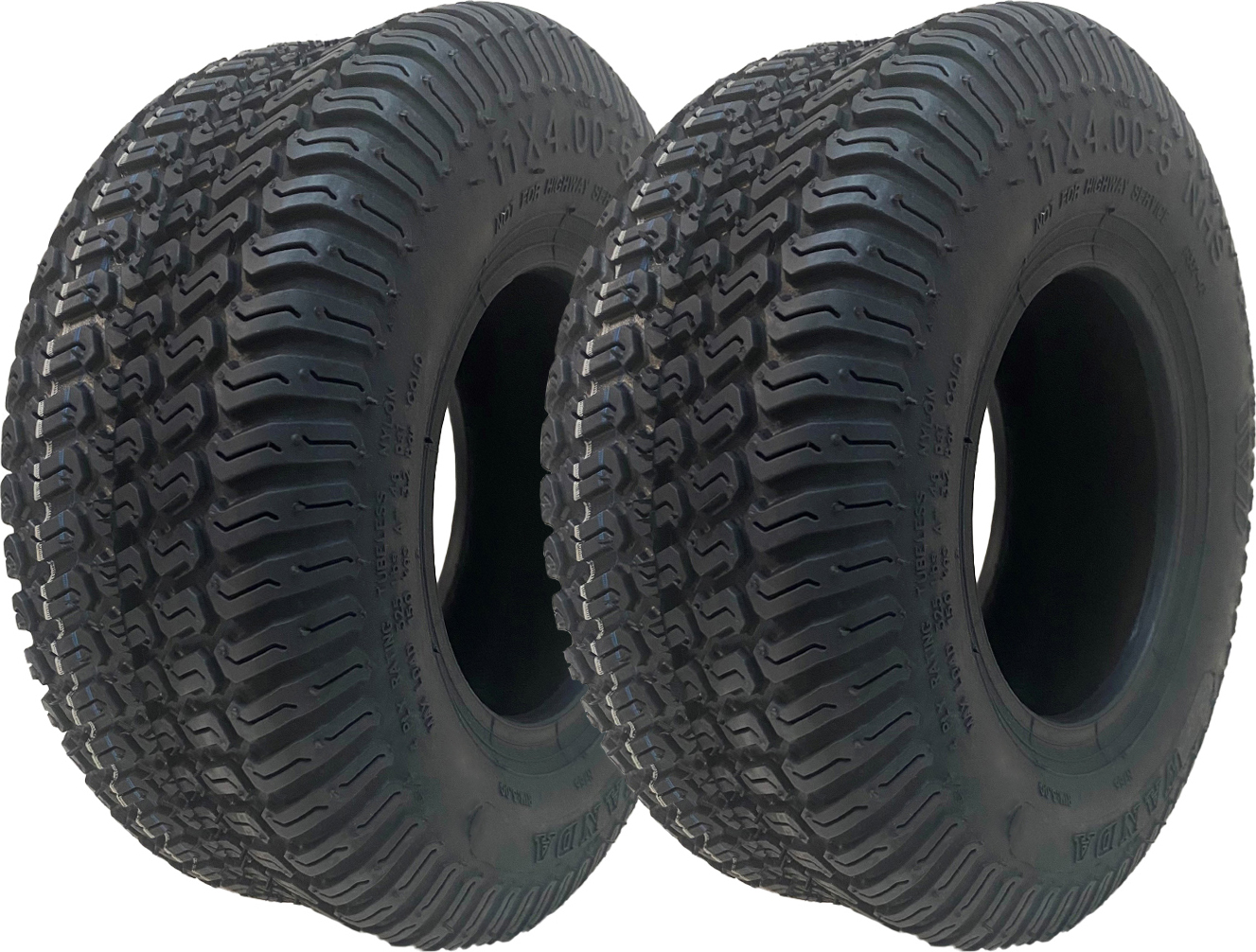 pneumatiky 11x4.00-5 pre kosačky na trávu Multi Turf 4ply bezdušové Wanda P332 (sada 2 ks)