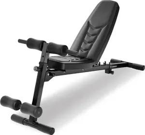 Technoclean Hantelbank klappbar Rückentrainer Bauchtrainer Flachbank , 8in1 Multifunktion Easyfoldsystem