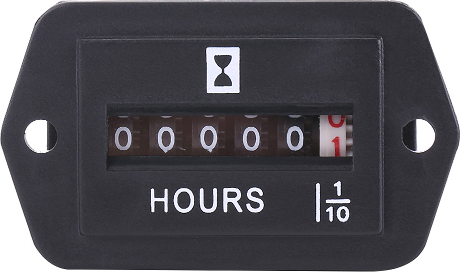 Cocosity Stundenzähler,Betriebsstundenzähler,Motorstundenzähler,Autostundenzähler,Mechanischer Stundenzähler