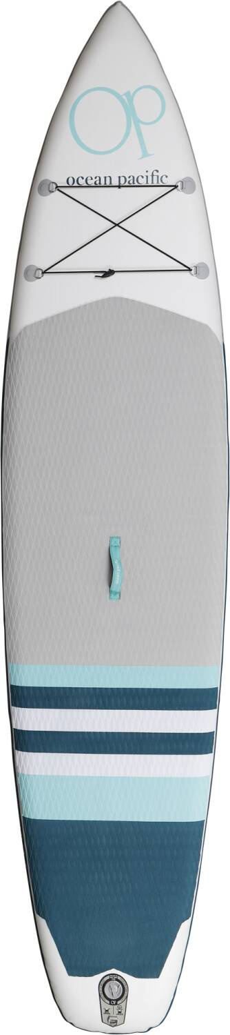 Ocean Pacific Laguna Lite 11'6 Nafukovací Paddleboard (Bílá/Šedá/Tyrkysová)