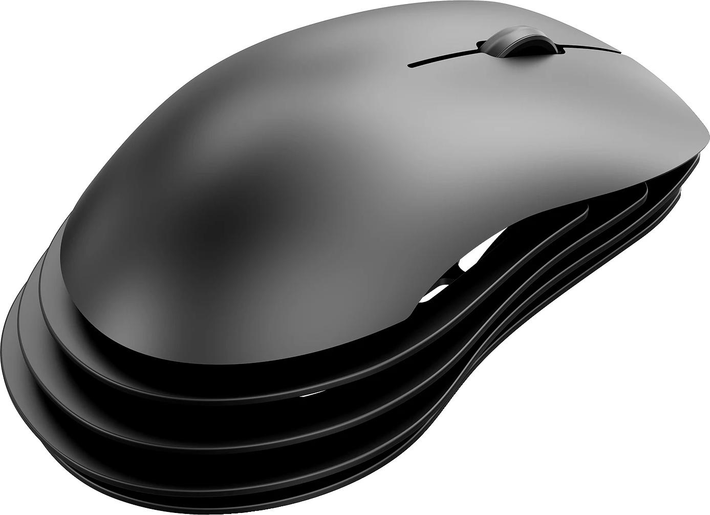 Bezdrôtová myš, bezdrôtová, Bluetooth, s funkciou viacerých zariadení, čierna